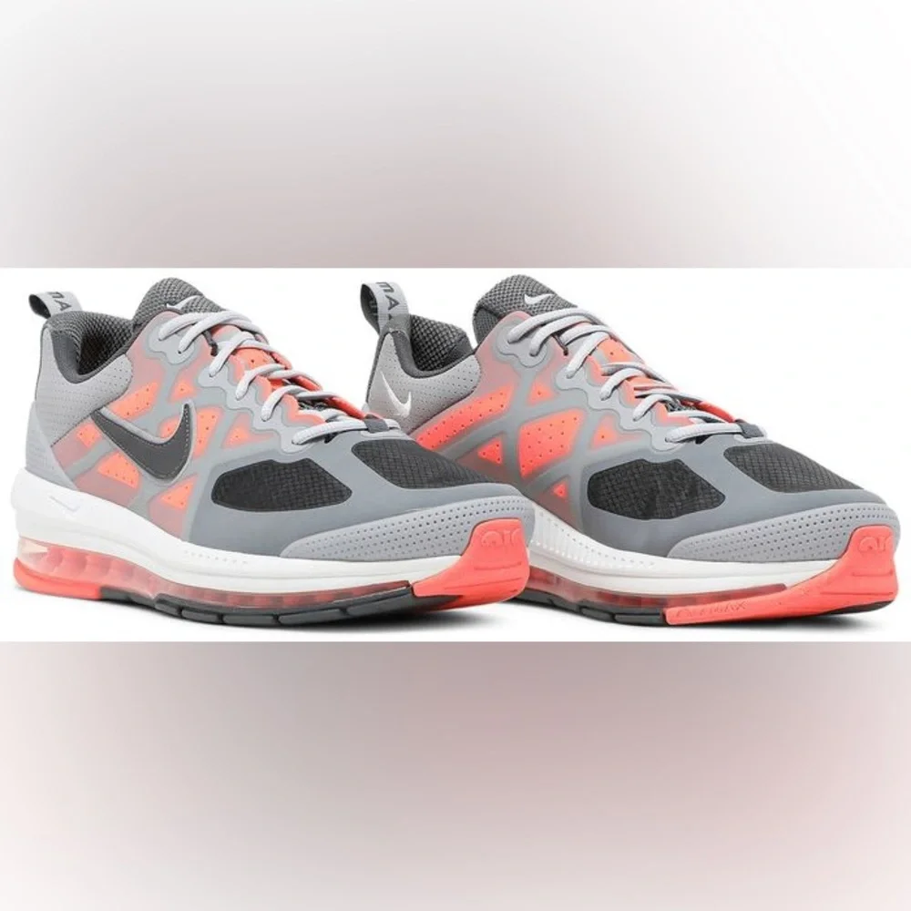 Nike Air Max Genome Anthracite Bright Crimson Sneakers | 10.5 - Picture 2 of 13